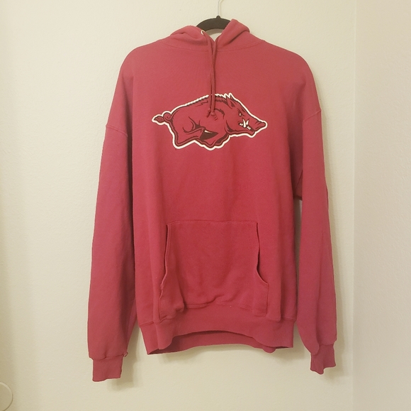 Other - Arkansas razorback red hoodie with kangaroo pocket